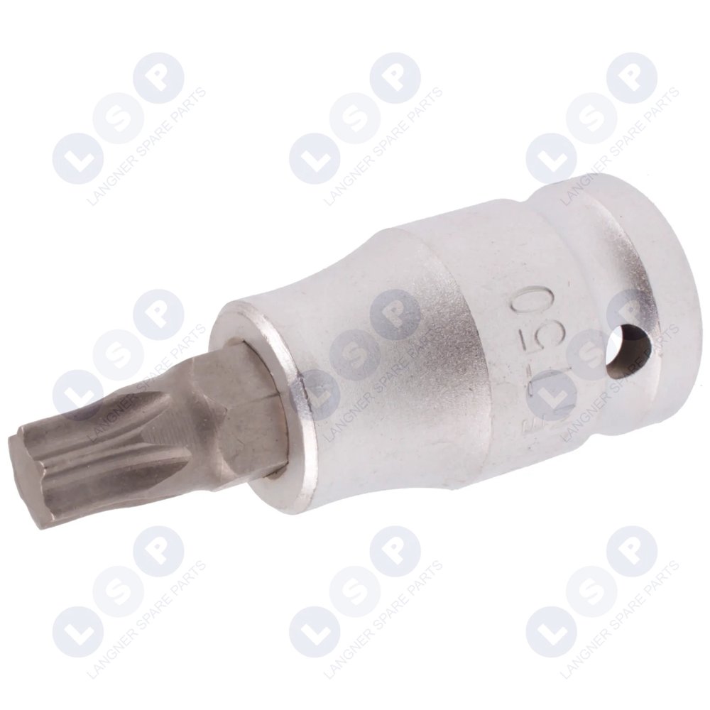 Honiton TORX zásuvka 1⁄2″ T50 x 55mm CrV krátka